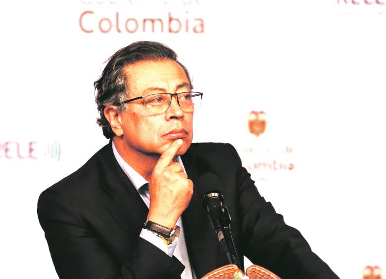 Gustavo Petro, presidente de Colombia. FOTO COLPRENSA.