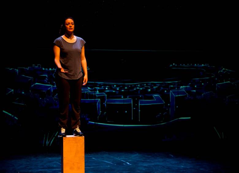 La obra mezcla elementos del teatro, la música y la animación. Foto: Cortesía.