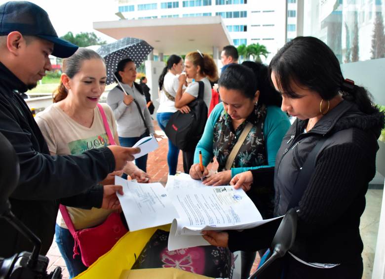 Imagen de referencia de pacientes y usuarios de la EPS liquidada Medimás. FOTO: COLPRENSA