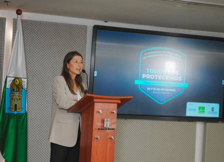 La primera dama de Medellín, Margarita María Gómez Marín. Foto: Cortesía