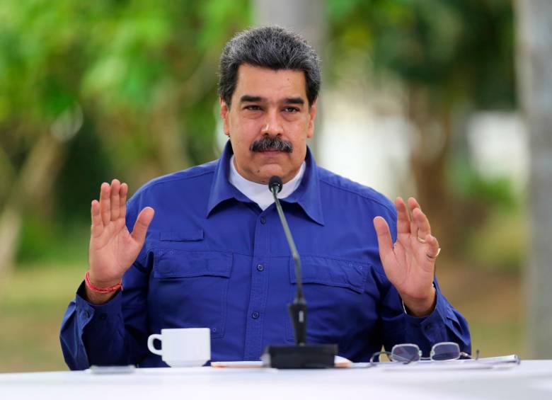 Nicolás Maduro fue acusado por una empresa telefónica de “chuzar” teléfonos entre 2016 y 2021. FOTO: EFE