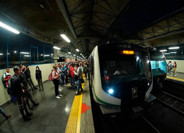 El objetivo de estas pruebas es que los usuarios tengan una mejor experiencia en los recorridos del sistema en las horas pico. FOTO: CORTESÍA METRO DE MEDELLÍN