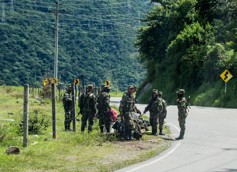 El último ataque en el que murió un civil se registró la noche del sábado en el corregimiento Santa Rita, zona rural de Ituango. FOTO: JULIO CÉSAR HERRERA
