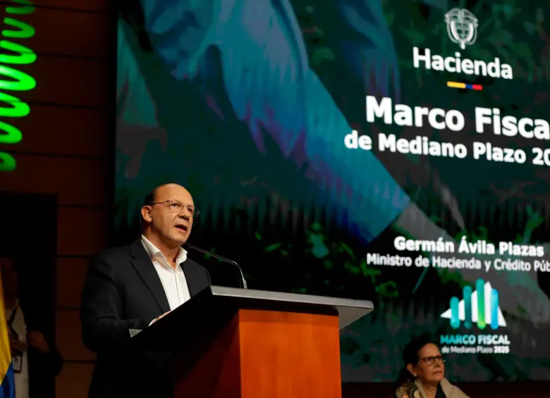 El ministro de Hacienda, Germán Ávila, anunció una nueva reforma tributaria en Colombia. FOTO CORTESÍA MINHACIENDA