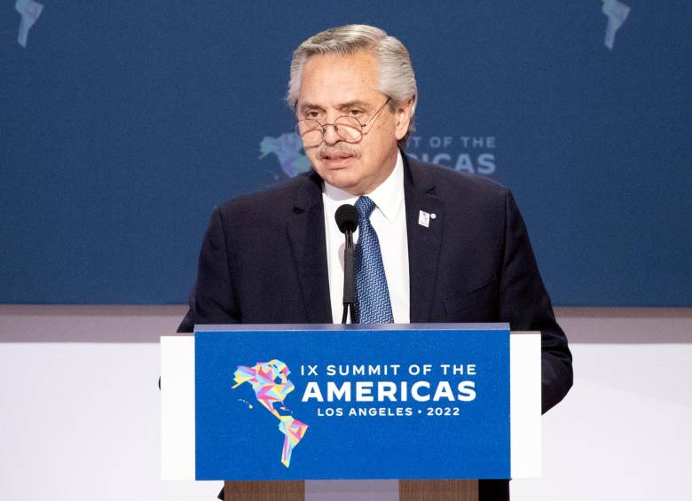 Fernández habló en calidad de presidente pro tempore de la Comunidad de Estados Latinoamericanos y Caribeños (CELAC), a la que pertenecen Nicaragua, Cuba y Venezuela. FOTO: EFE