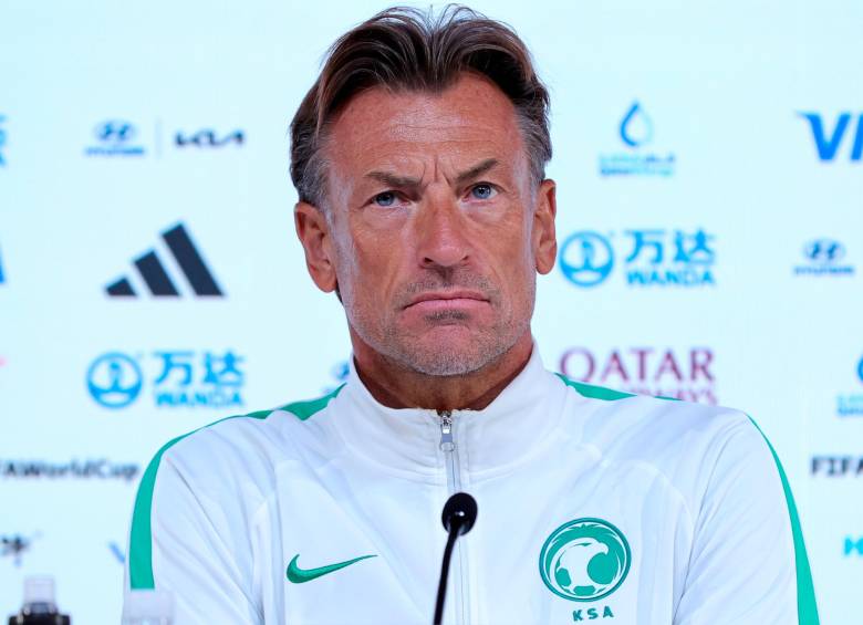 El francés Hervé Renard es el entrenador de Arabia Saudí en el Mundial de Qatar 2022. FOTO: EFE 