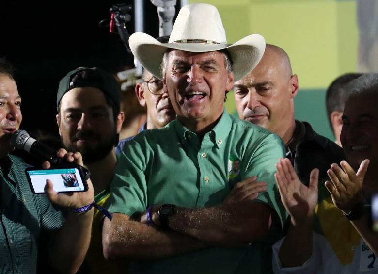 El saliente presidente Jair Bolsonaro, hasta este lunes, no se había pronunciado públicamente sobre su derrota en las urnas. FOTO: Efe