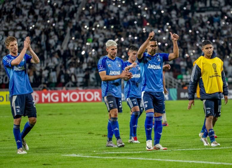 Millonarios se quedó en la primera ronda de la Copa Sudamericana luego de perder 1-0 ante Once Caldas en Manizales. FOTO: Conmebol