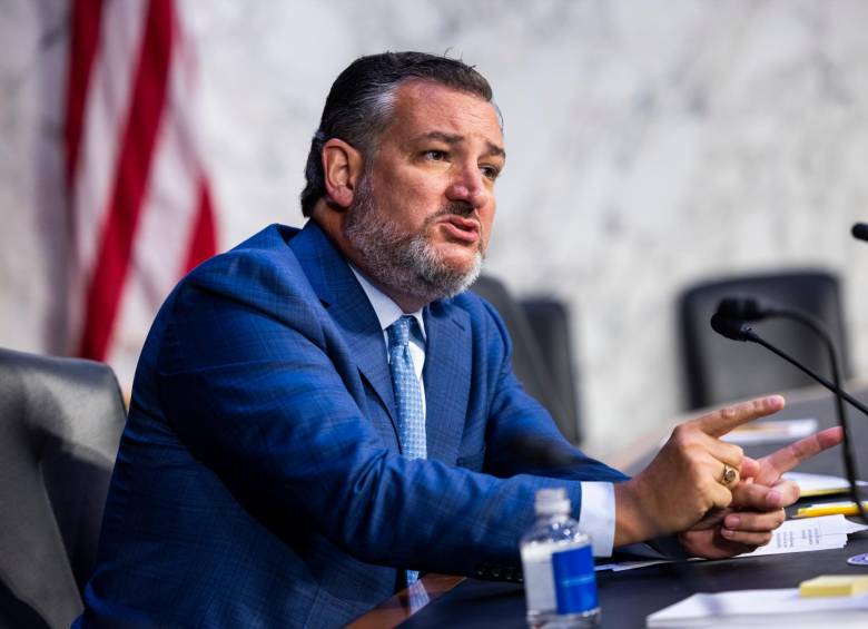 El senado Ted Cruz es el autor del proyecto de ley que busca incluir a las Farc –otra vez– en la lista de grupos terroristas. FOTO: EFE