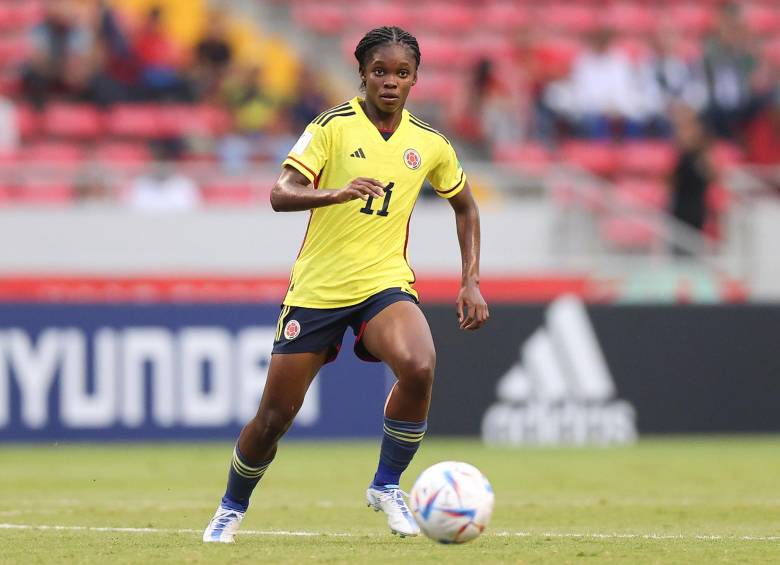 Linda Caicedo ha tenido un año bastante exigente. Actuó con los seleccionados nacionales en tres categorías. FOTO Getty