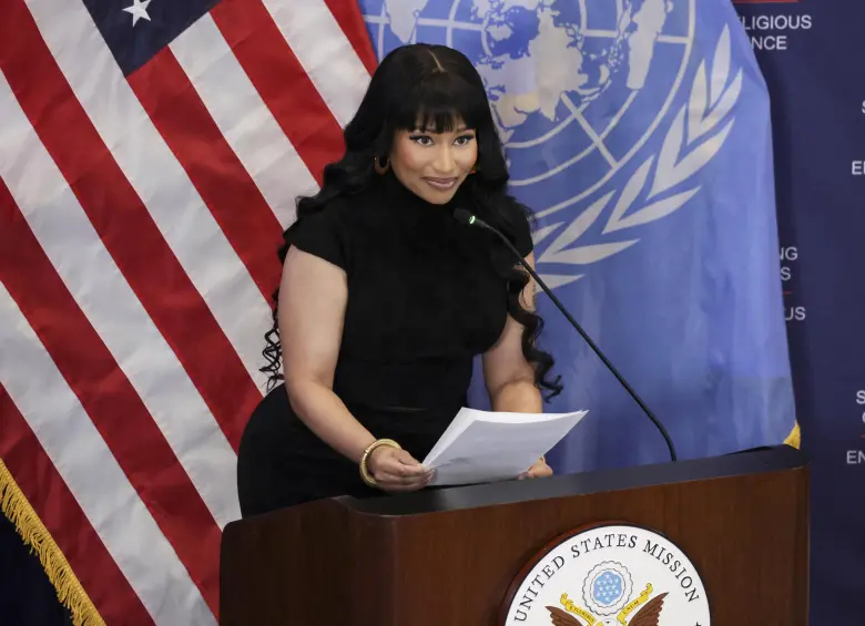 Nicki Minaj alerta en la ONU sobre la violencia que golpea a los cristianos en Nigeria