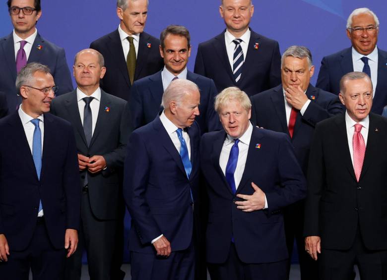 Los principales líderes de la OTAN discutirán hoy sobre la estrategia para frenar a Rusia. FOTO: EFE