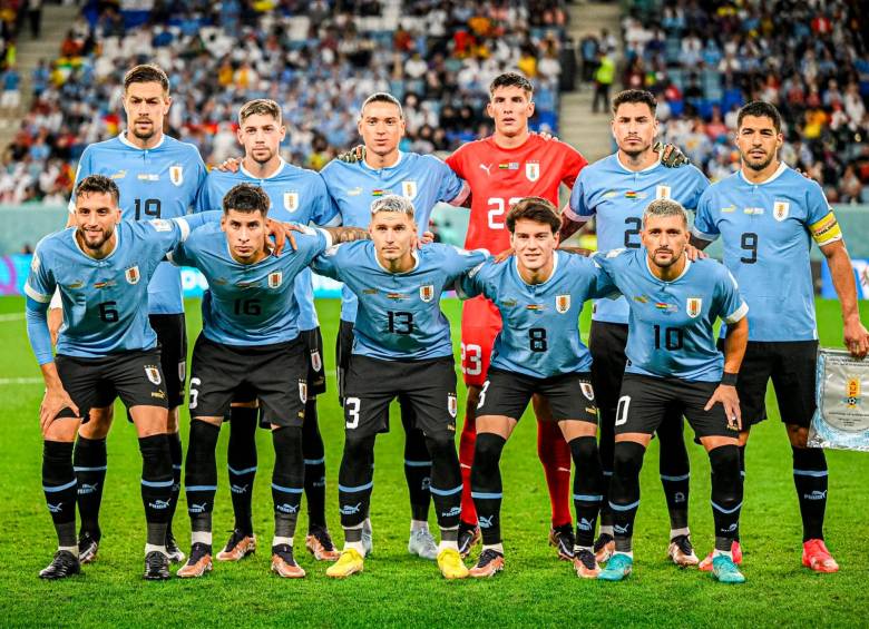 La Selección d Uruguay se clasificó al Mundial de Qatar en la tercera posición de las clasificatorias por Suramérica. FOTO: TOMADA DEL TWITTER DE @Uruguay