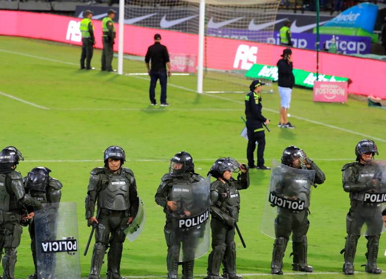 El partido fue aplazado para este lunes. FOTO Jaime Pérez