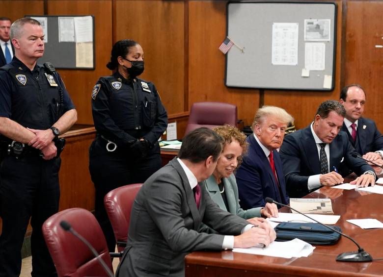 Esta es la primera vez que encuentran responsable a Donald Trump de un delito sexual. FOTO GETTY 
