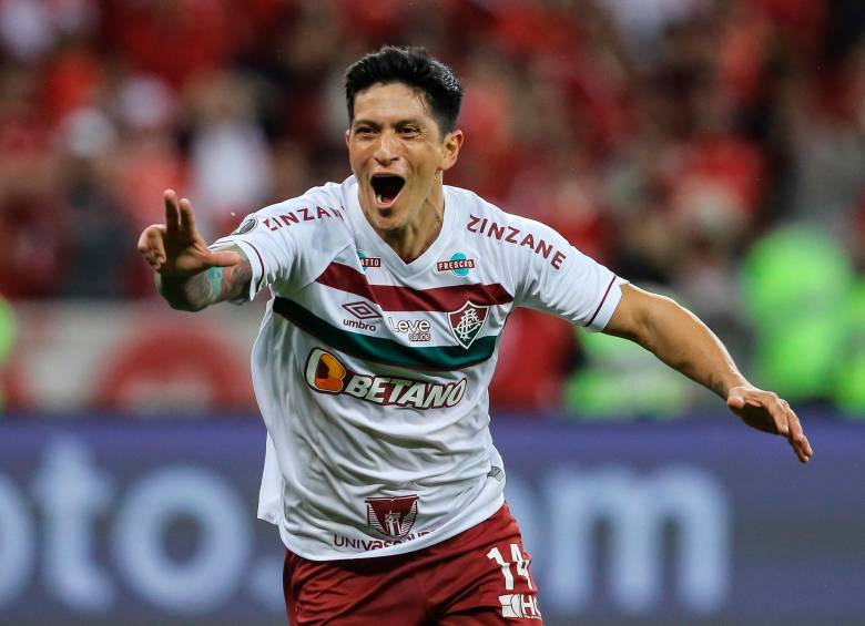 Germán Cano es el goleador de la Copa Libertadores con 12 anotaciones. FOTO: GETTY
