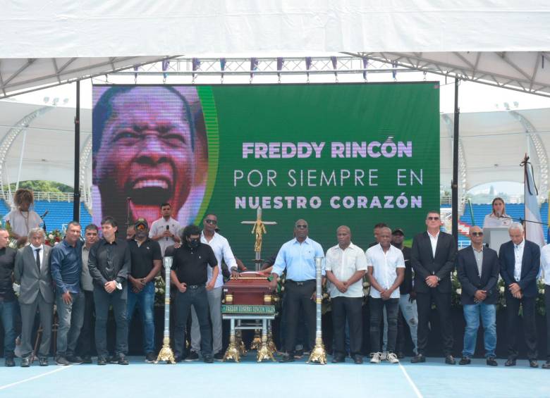 Freddy Rincón murió en un accidente en la madrugada del 11 de abril de este año. FOTO: COLPRENSA