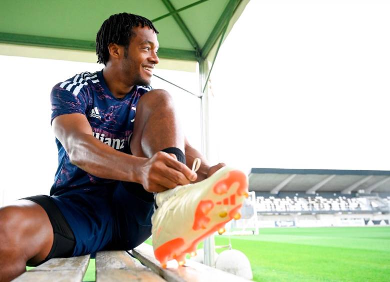 Juan Guillermo Cuadrado, jugador colombiano que actúa con Juventus. FOTO TWITTER @juventusfc
