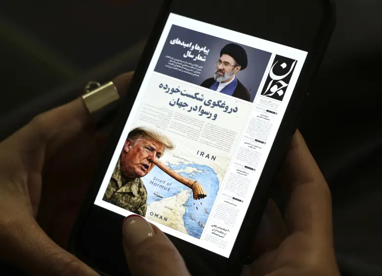 Irán habría rechazado una propuesta de paz de Estados Unidos y condicionó el fin de la guerra a garantías de seguridad y soberanía. FOTO: AFP