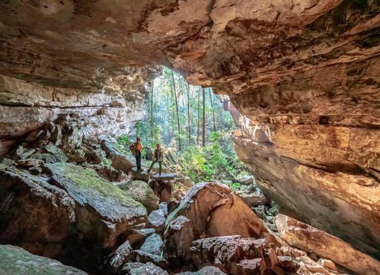 Cuevas cuarcíticas del Tupay, Yarí, ubicadas en Caquetá fueron exploradas por primera vez. FOTO Alessio Romeo.