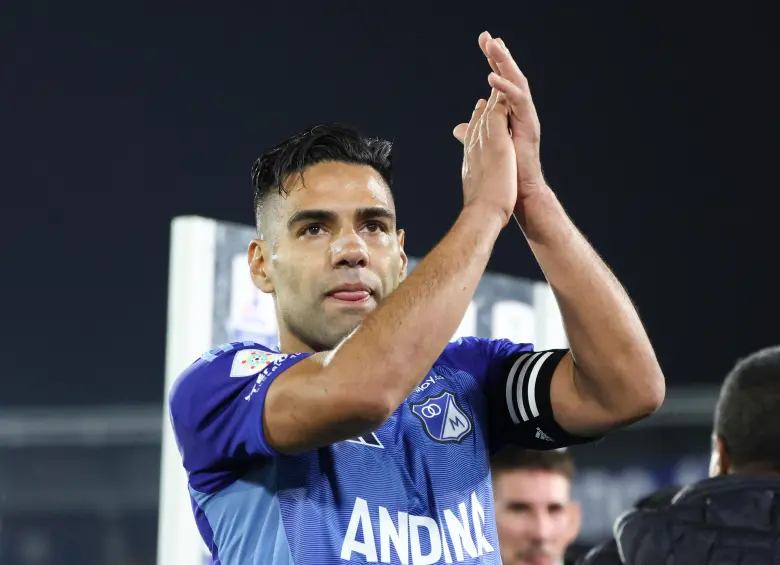 Radamel Falcao García le dijo adiós a Millonarios. FOTO: GETTY