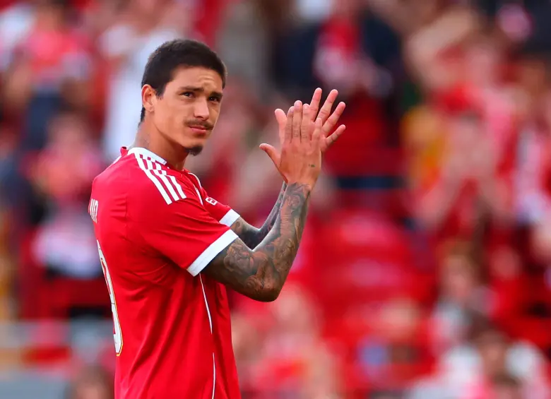 El uruguayo Darwin Núñez, otro que le dice adiós al Liverpool, jugará en la Liga de Arabia Saudita. FOTO: GETTY