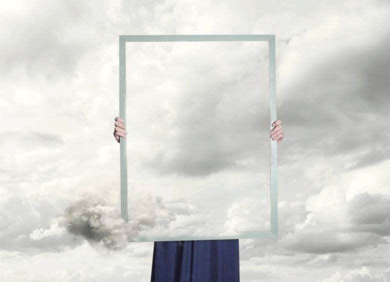 Imagen de referencia para interpretar la obra de arte invisible e intangible FOTO sstock 