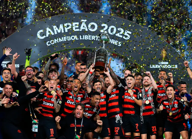 Flamengo ganó la última edición de la Copa Libertadores y es candidato a ganar este año también. FOTO getty