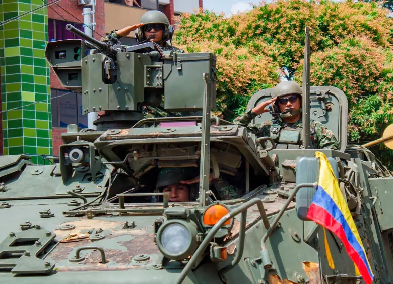 El nuevo presidente de Colombia ordenó un incremento de la ofensiva militar en todo el país. FOTO: CORTESÍA DE FUERZAS MILITARES.