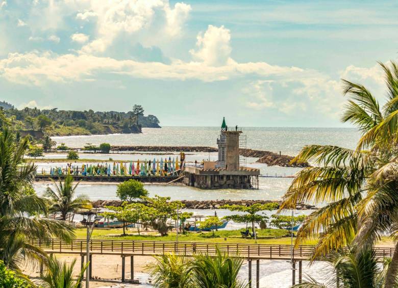Las playas de Necoclí, Antioquia, sobre el mar Caribe. Foto: Antiquia es Mágica