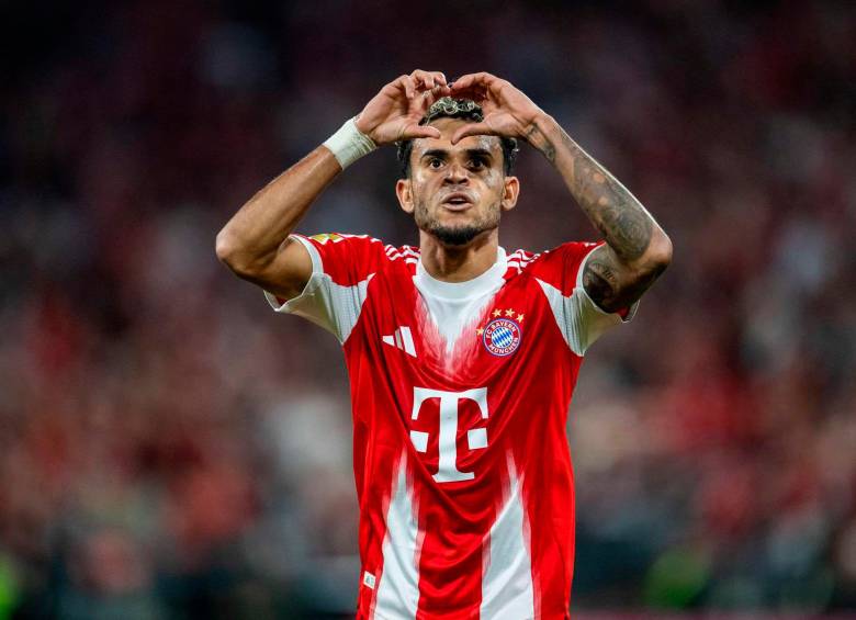 Luis Díaz llegó al Bayern Múnich a cambio de 75 millones de euros. Foto: Getty