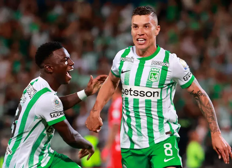 En la segunda mitad, el cuadro antioqueño mantuvo la intensidad y amplió la ventaja al minuto 49 con un potente remate de Matheus Uribe quien fue la figura del encuentro por su liderazgo y despliegue en el mediocampo. Foto: Manuel Saldarriaga Quintero