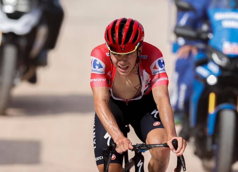El ciclista belga, Remco Evenepoel, ganador de la etapa 10. FOTO EFE