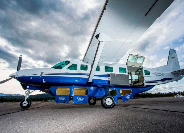 El hidroavión con el que la aerolínea Alma operaría en Colombia. FOTO CORTESÍA ALMA