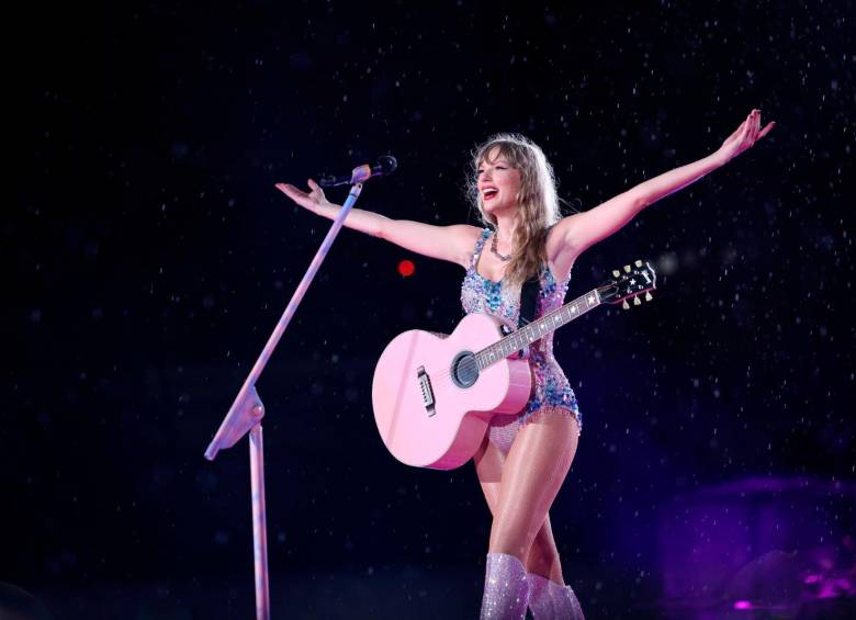 Imagen de la reciente presentación de Taylor Swift en Río de Janeiro, Brasil. Este miércoles fue elegida como Personaje del año. FOTO Getty