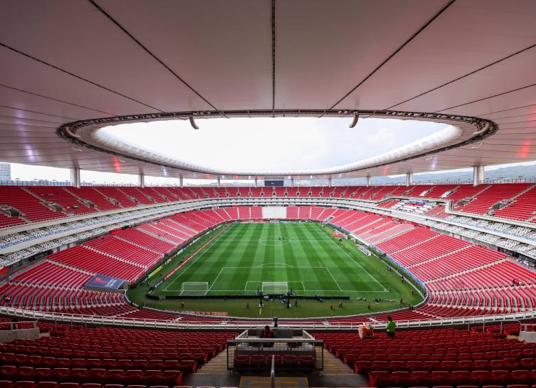 El estadio Akron de Guadalajara tendrá duelos del repechaje mundialista el 26 y 31 de marzo, además de los siguientes partidos del Mundial: República de Corea vs. rival por definir, el 11 de junio; México vs. República de Corea, el 18; Colombia vs. ganador del Repechaje A, el 23; y Uruguay vs. España, el 26. FOTO Getty