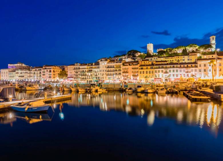 En la ciudad de Cannes se celebra el Festival de Cine más importante del mundo. Foto: Getty.