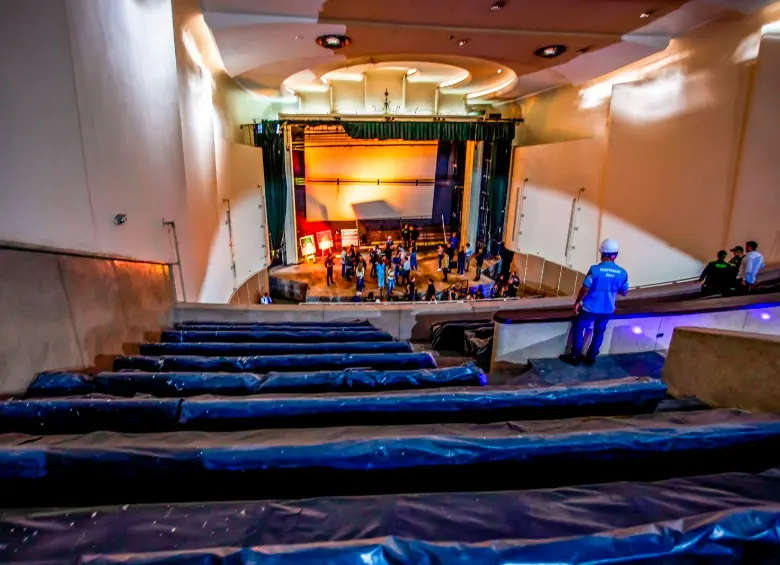 El proceso de resaturación del Teatro Lido estará a cargo de la Fundación Ferrocarril de Antioquia. Foto Julio César Herrera.