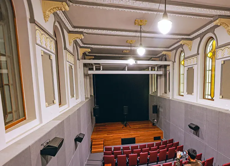 Esta es la antigua capilla de uso de los monjes de clausura. FOTO Manuel Saldarriaga