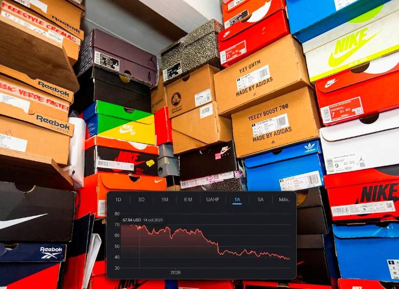 Nike enfrenta una etapa de presión en sus ventas, pérdida de participación y dificultades para recuperar su negocio en China. FOTO EL COLOMBIANO 