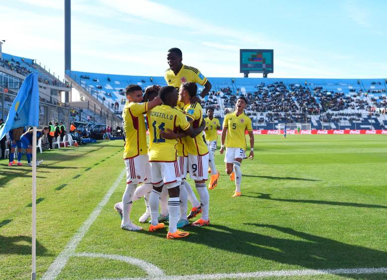 Selección Colombia Sub-20 se mantiene invicta en el Mundial con 3 victorias y un empate. FOTO Getty