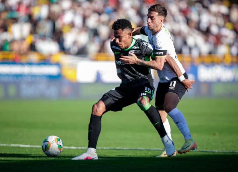 Atlético Nacional visita a Internacional de Bogotá en la ida de los playoffs de cuartos de final de la Liga. FOTO: COLPRENSA