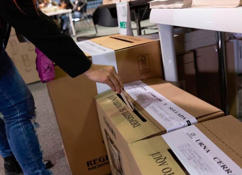 Partidos están pidiendo un reconteo de los votos de las elecciones a Congreso de 2022. Habrá Comisión Nacional de Garantías Electorales. FOTO: Cortesía Registraduría
