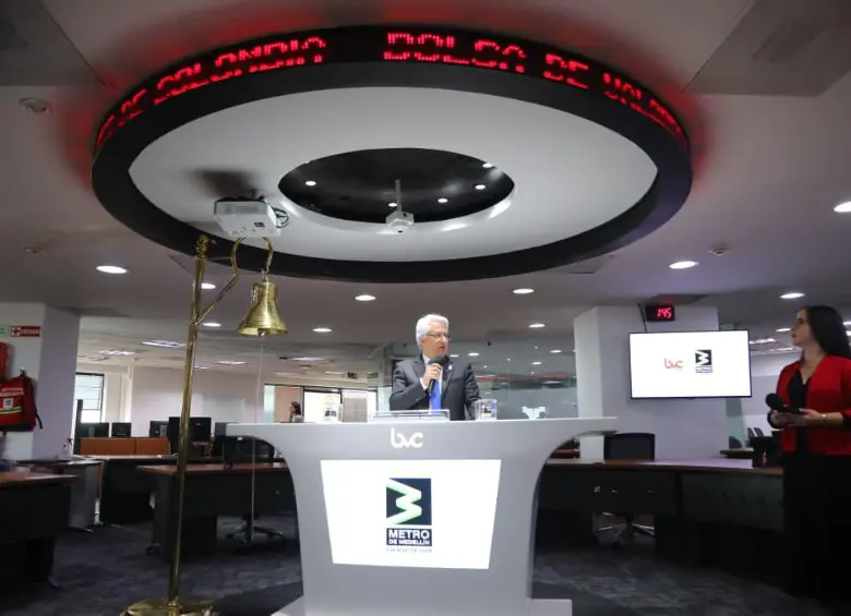 Para el gerente del Metro, Tomás Elejalde, la emisión de bonos consolida la visión de futuro de la compañía para seguir construyendo una movilidad más limpia y equitativa para la ciudad - región. Foto: Cortesía