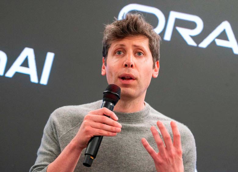 Sam Altman, director ejecutivo de OpenAI, es una de las principales figuras en el desarrollo de la Inteligencia Artificial en el mundo. Foto: GETTY 