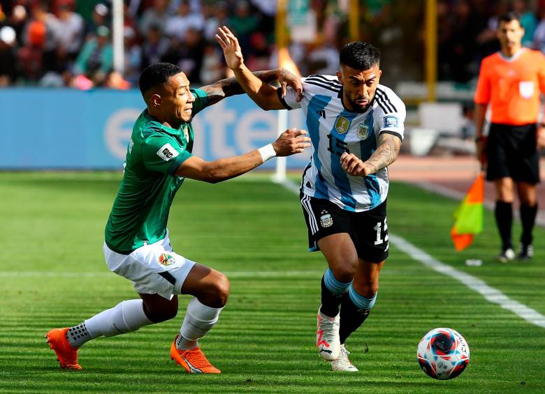 Ángel Di María fue considerado uno de los mejores jugadores en el duelo contra Bolivia. FOTO: GETTY