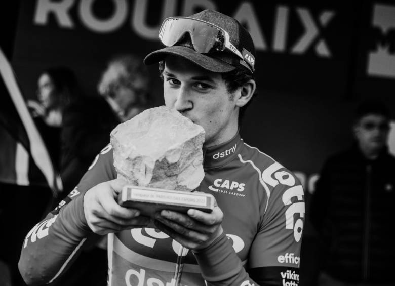 El ciclista belga tenía 22 años y el pasado mes de julio había firmado su primer contrato como profesional. FOTO: TOMADA DEL TWITTER DE @lotto_dstny