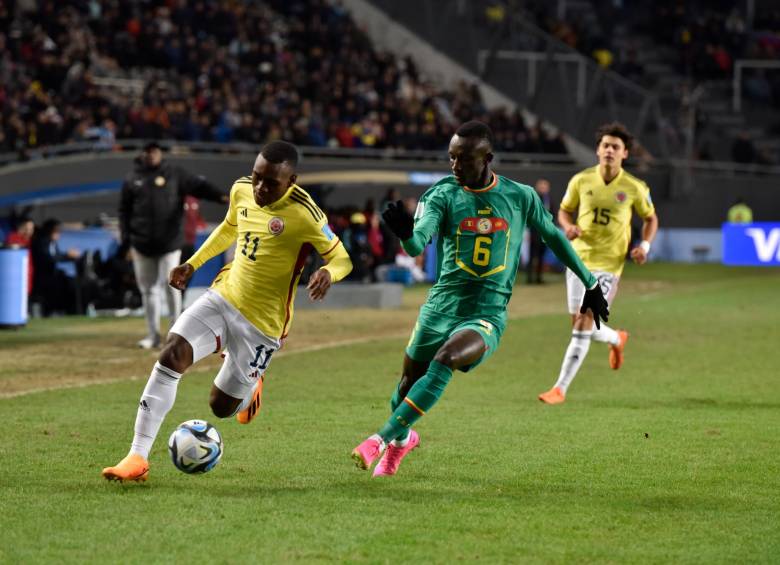 Colombia empató con Senegal en el duelo por el cierre del grupo C del Mundial Sub-20. FOTO CORTESÍA FCF