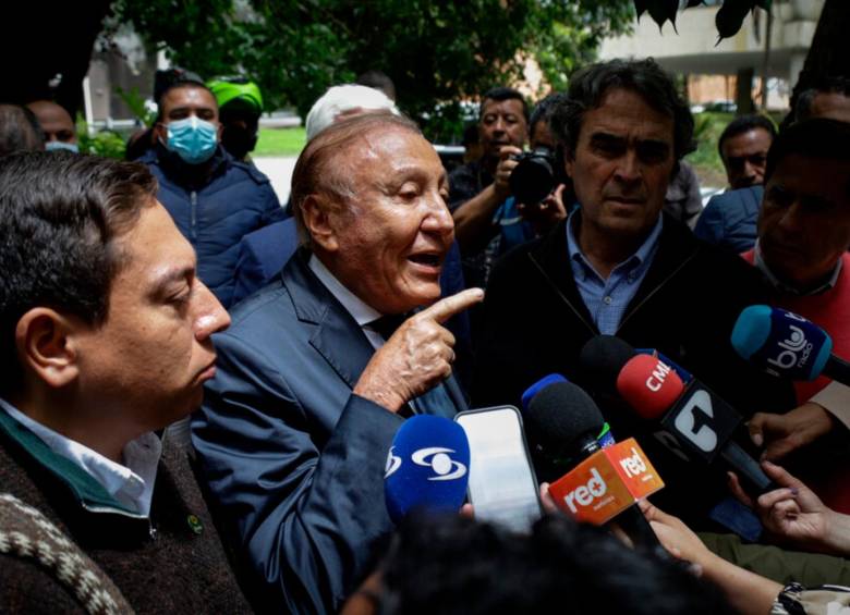 Rodolfo Hernández aseguró que querían cambiarle el plan de gobierno. FOTO: COLPRENSA.