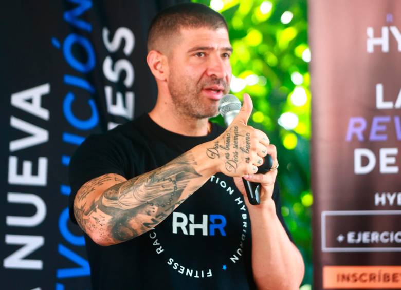 Tin Castro bajo su lema “cuerpo sano, mente sana” busca revolucionar el mundo del fitness. FOTO: Manuel Saldarriaga.